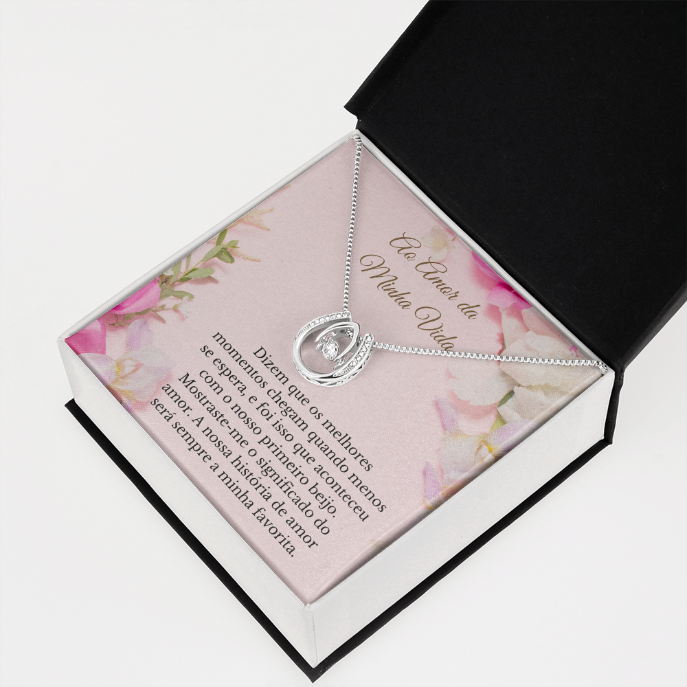 Amor da Minha Vida Colar Portuguese Wife Girlfriend Necklace