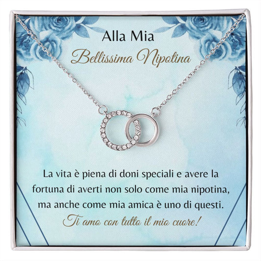 Bellissima Nipotina Collana Giraffa Italian Granddaughter Necklace