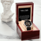 Padre Figlia Orologio Da Polso Regalo Italian Father Daughter Watch Card