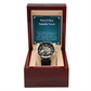 Portuguese Grandfather Message Card watch Gift