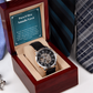 Portuguese Grandfather Message Card watch Gift