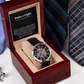 Padre Figlia Orologio Da Polso Regalo Italian Father Daughter Watch Card