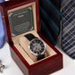 Papà Orologio Da Polso Regalo Italian Father Watch Message Card