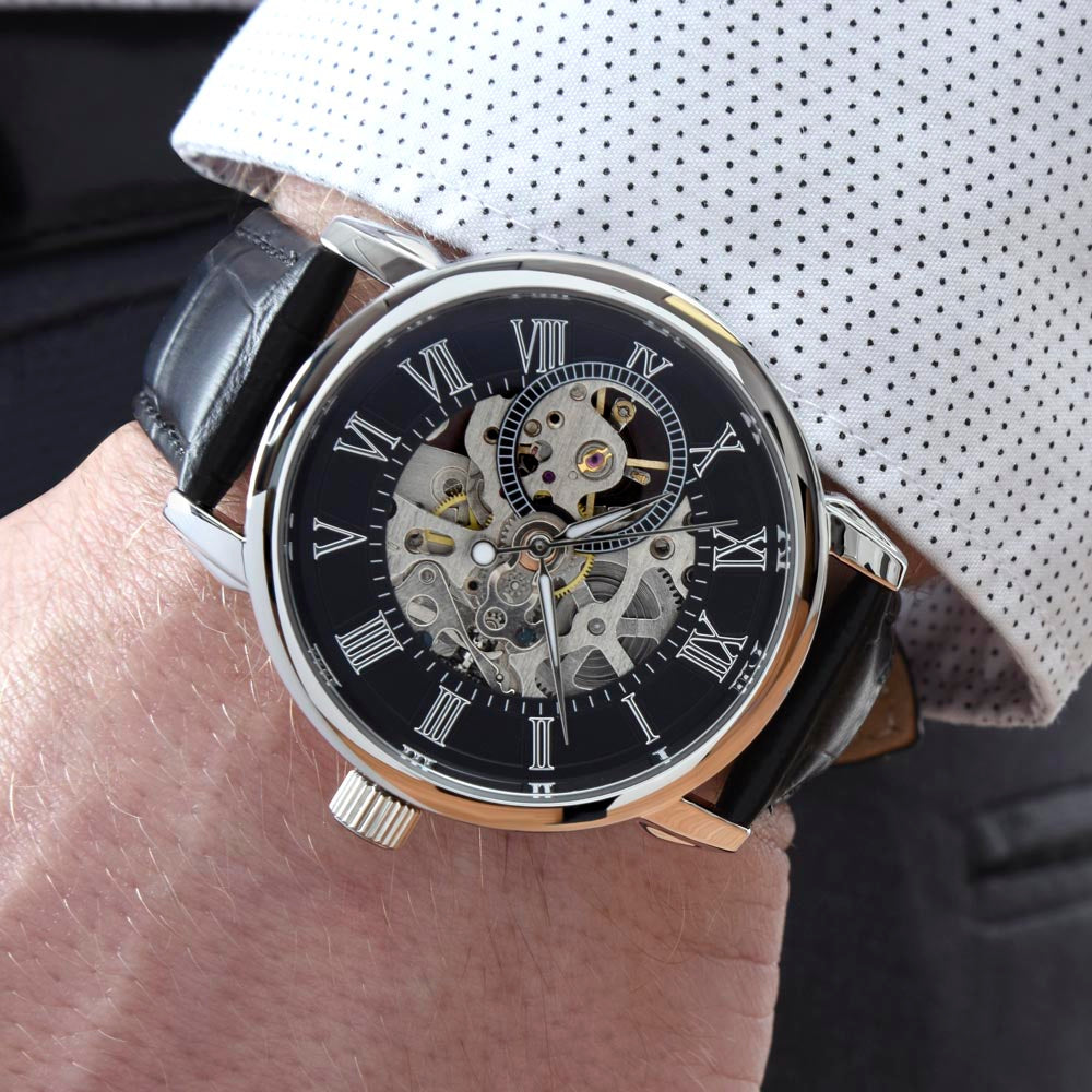 Suocero Orologio Da Polso Regalo Italian Father-In-Law Watch Card