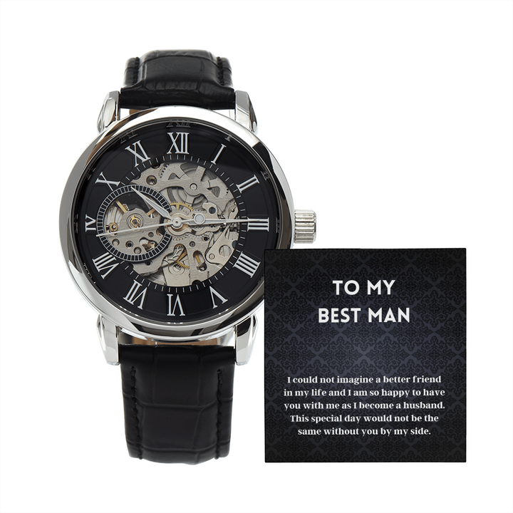 Best man watch gift best sale