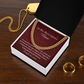 Nonno Collana Regalo Italian Grandfather Chain Necklace Card