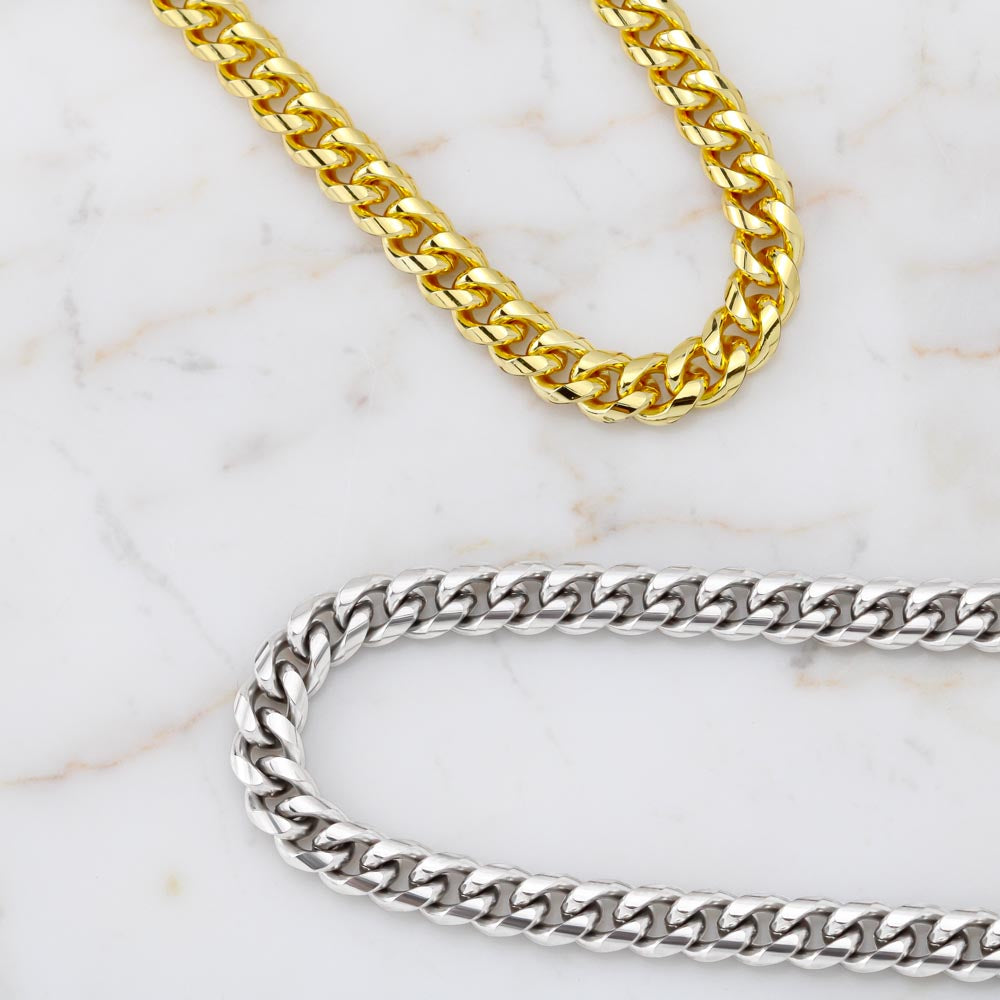 Suocero Collana Regalo Italian Father-In-Law Chain Necklace Card