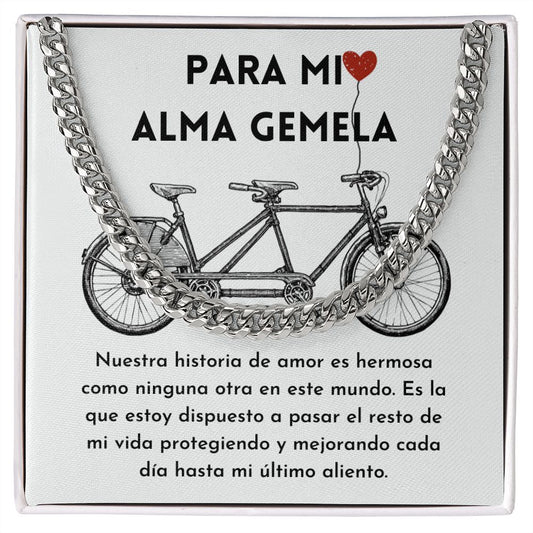 Alma Gemela Esposo Novio Collar Regalo