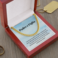 Padre Figlia Collana Regalo Italian Father Daughter Chain Necklace Card