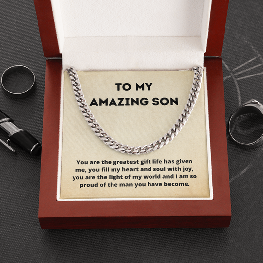 Amazing Son Cuban Necklace Jewelry Gift