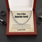Querido Vovô Colar Present Portuguese Grandfather Necklace Card
