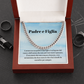 Padre Figlia Collana Regalo Italian Father Daughter Chain Necklace Card