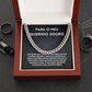 Querido Sogro Colar Presente Portuguese Father-In-Law Necklace Gift