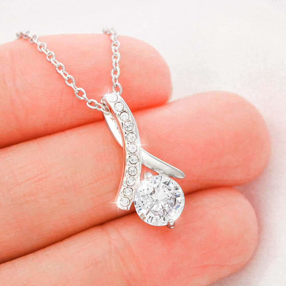 Mother-In-Law Necklace Card Gift From Daughter-In-Law