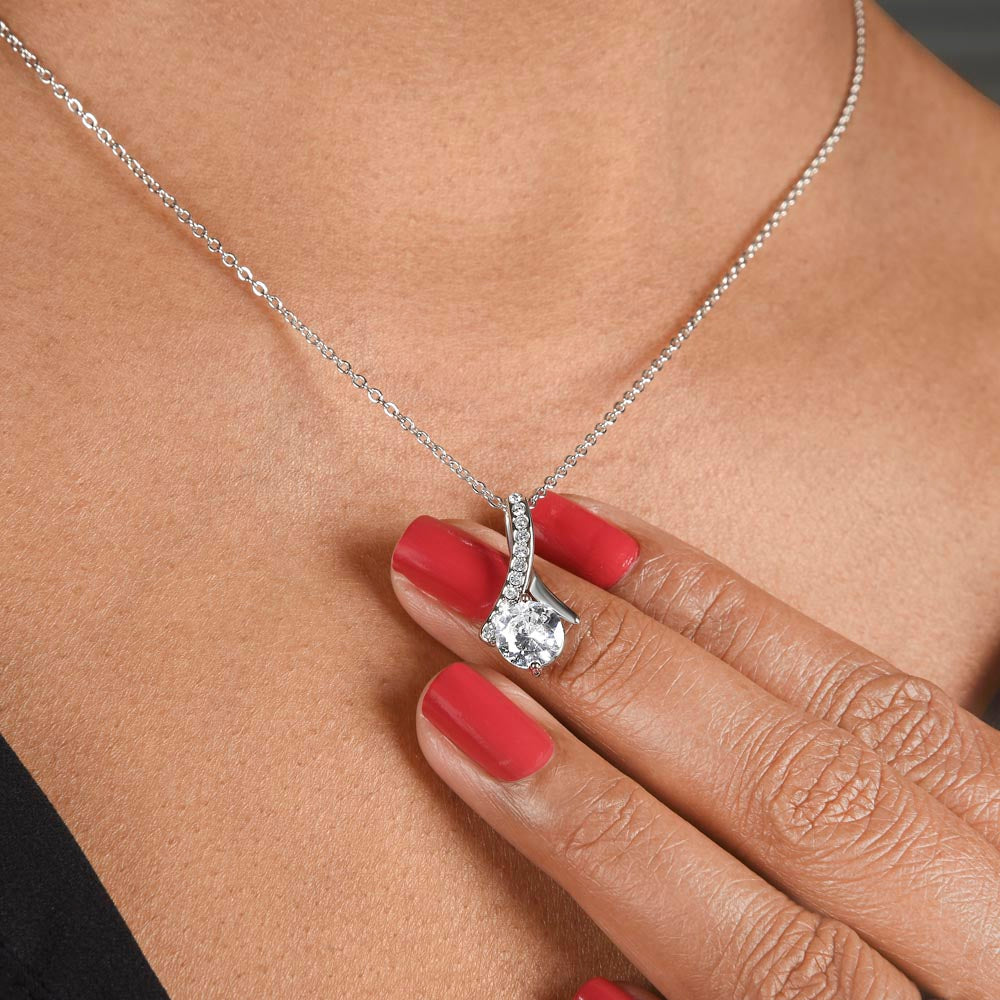 Querida Madre Collar Con Tarjeta Latina Mother Necklace Gift