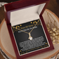 Nieta Boda Regalo Collar Spanish Granddaughter Bride Necklace Card