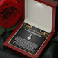 Nieta Boda Regalo Collar Spanish Granddaughter Bride Necklace Card