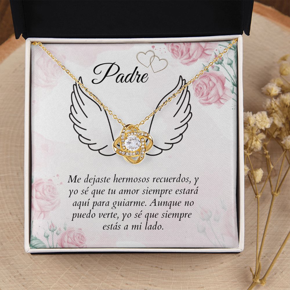 Padre Collar De Memoria Spanish Father Memorial Necklace