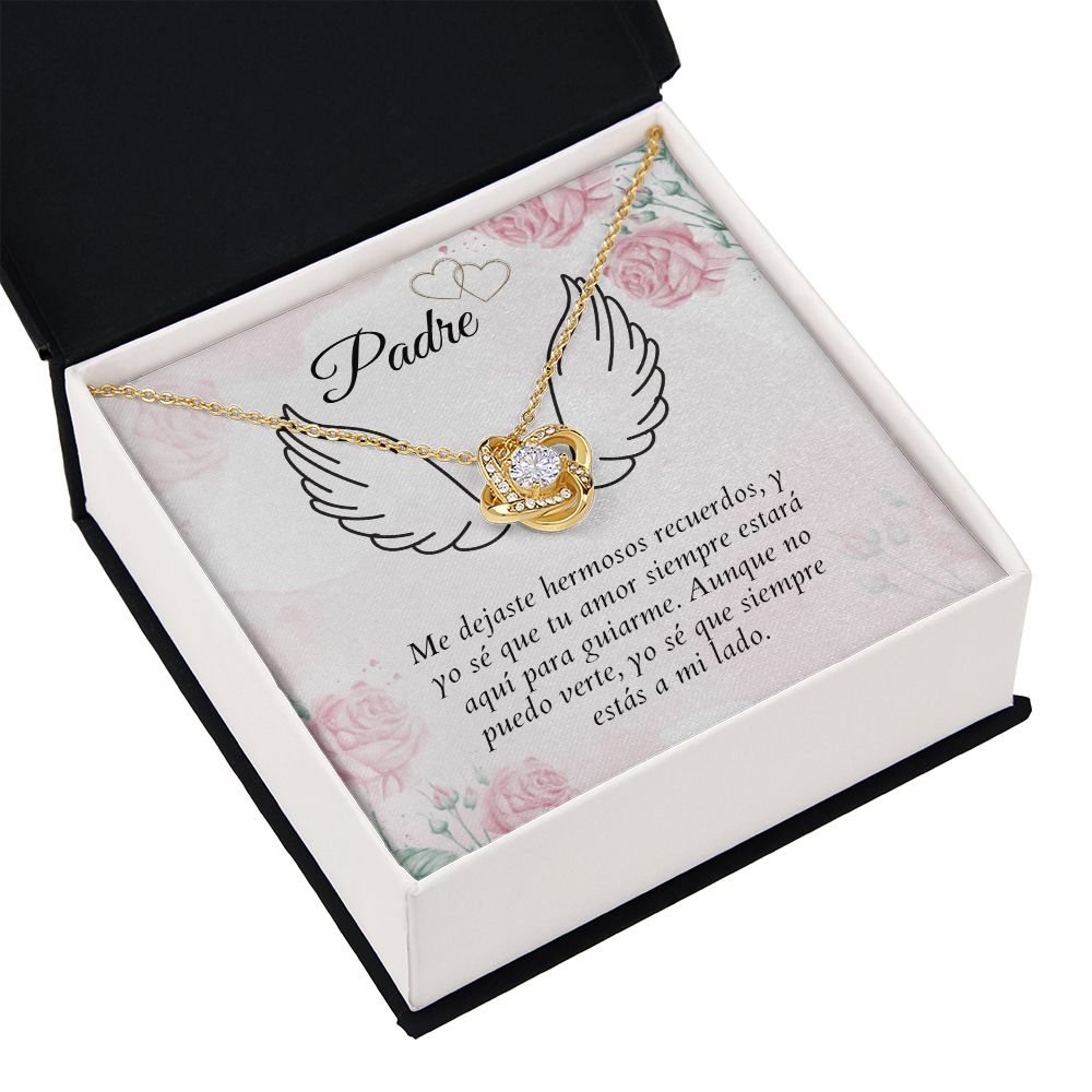 Padre Collar De Memoria Spanish Father Memorial Necklace