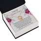 Querida Suegra Collar Regalo  Latina Mother-In-Law Necklace Card