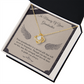 Grandmother Loss Necklace Card Grandma Memorial Gift