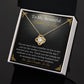 Sweet Mother-In-Law Necklace Card Gift From Daughter-In-Law
