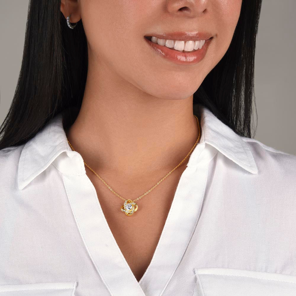 Future Granddaughter-In-Law Wedding Card Necklace