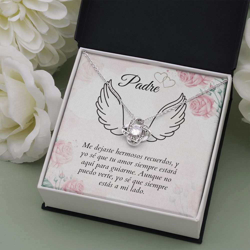 Padre Collar De Memoria Spanish Father Memorial Necklace
