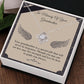 Grandmother Loss Necklace Card Grandma Memorial Gift