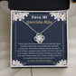 Querida Hija Collar Regalo Spanish Daughter Necklace Card