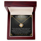Sweet Mother-In-Law Necklace Card Gift From Daughter-In-Law