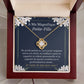 Petite-Fille Collier Cadeau French Granddaughter Necklace Card