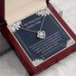 Petite-Fille Collier Cadeau French Granddaughter Necklace Card
