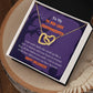 Happy Halloween Granddaughter Message Card Necklace Halloween Gift