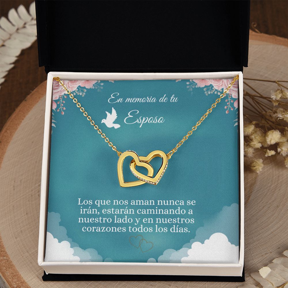 Perdida De Esposo Collar Memoria Spanish Husband Memorial Gift