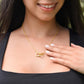 Camping Partner Wife Girlfriend Message Card Necklace Gift