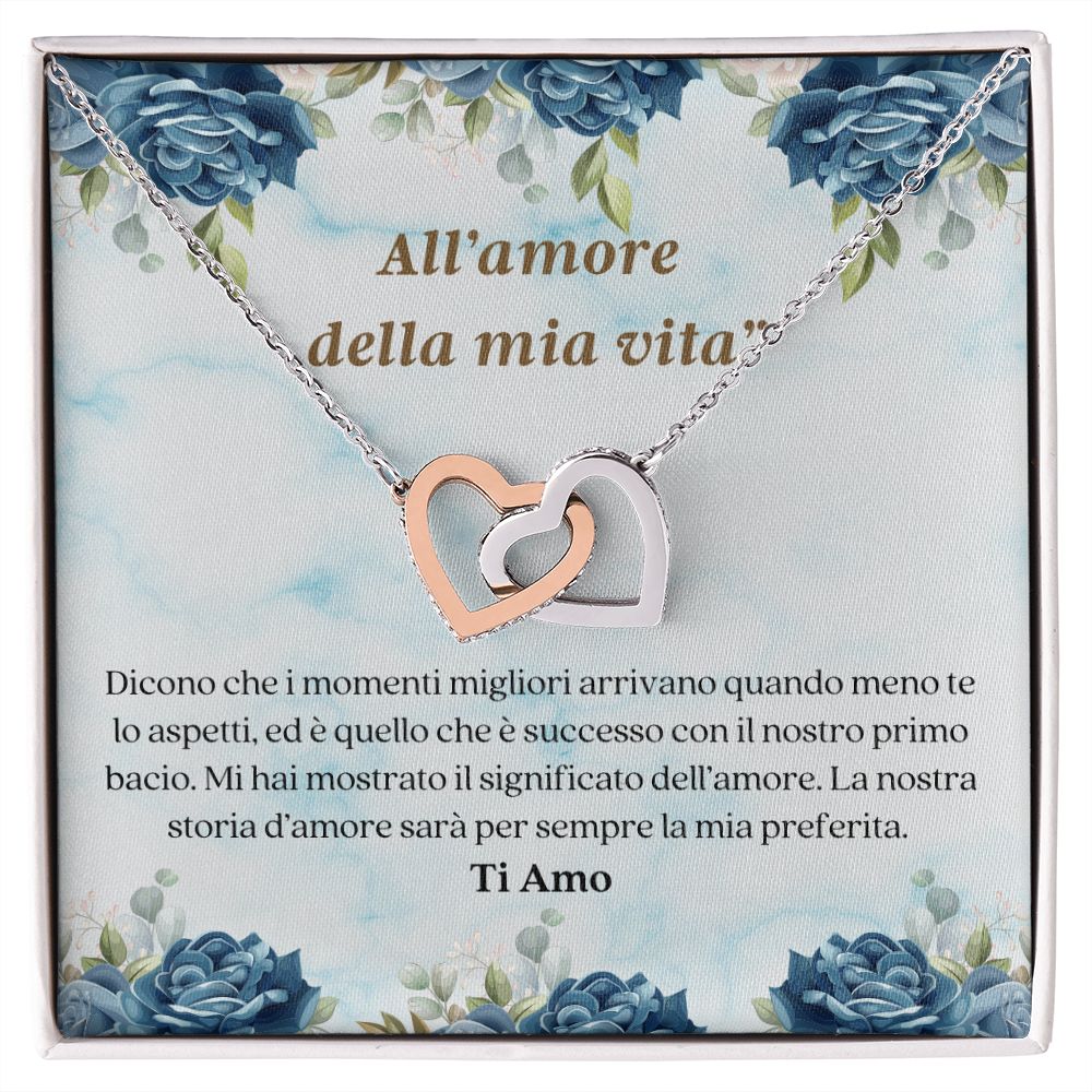 Amore Collana Italian Love Message Card Necklace