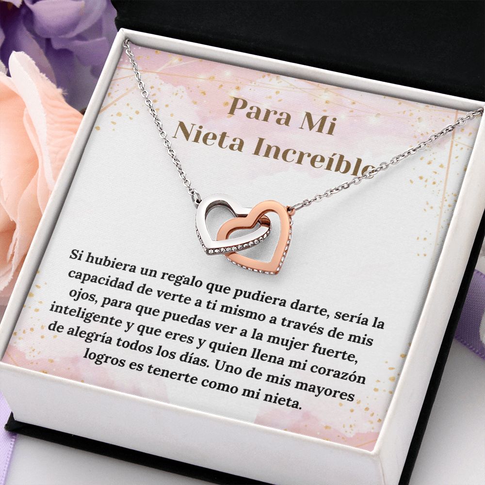 Nieta Collar Regalo Spanish Granddaughter Necklace Gift
