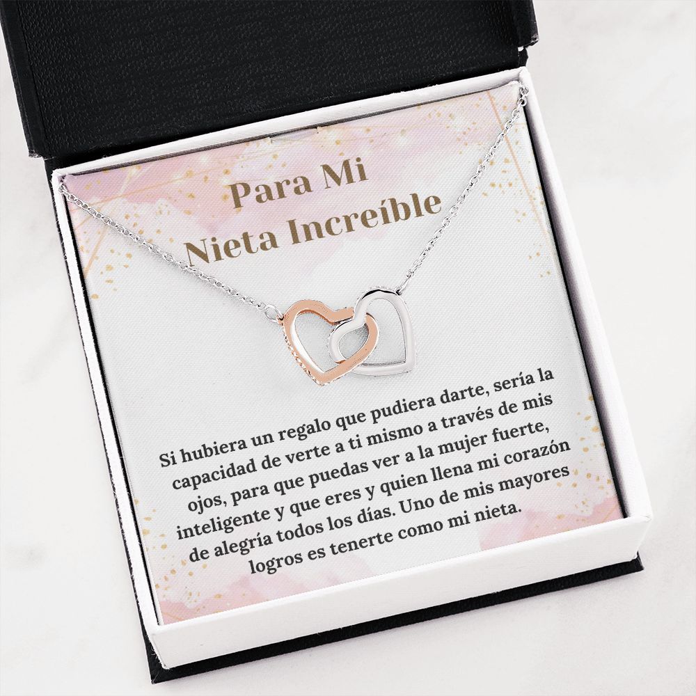Nieta Collar Regalo Spanish Granddaughter Necklace Gift