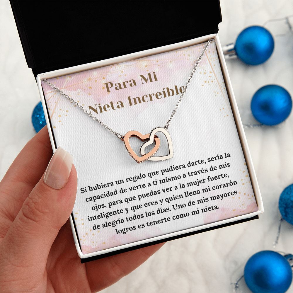 Nieta Collar Regalo Spanish Granddaughter Necklace Gift
