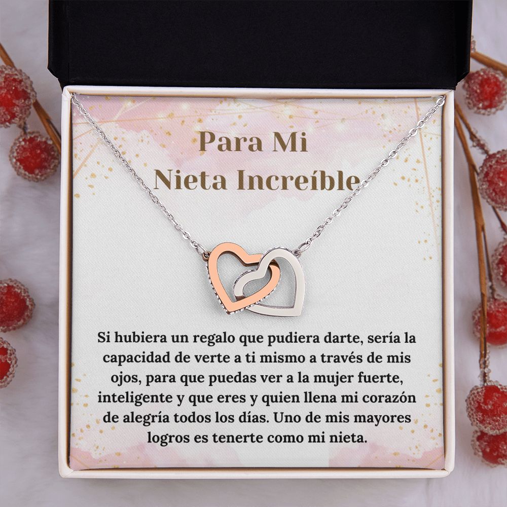 Nieta Collar Regalo Spanish Granddaughter Necklace Gift