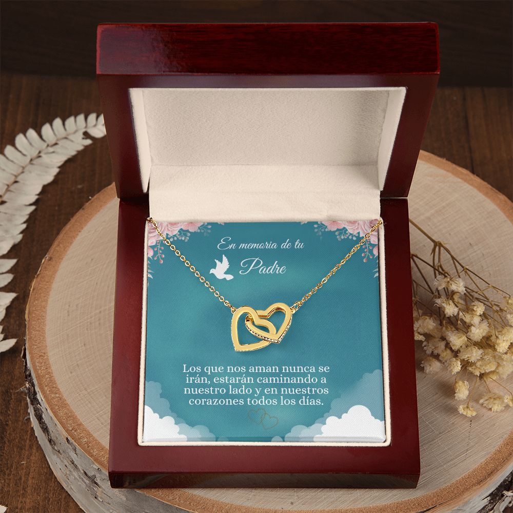 Perdida De Padre Collar Memoria Spanish Father Memorial Gift
