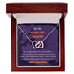 Happy Halloween Daughter Message Card Necklace Cute Halloween Gift
