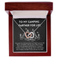 Camping Partner Wife Girlfriend Message Card Necklace Gift