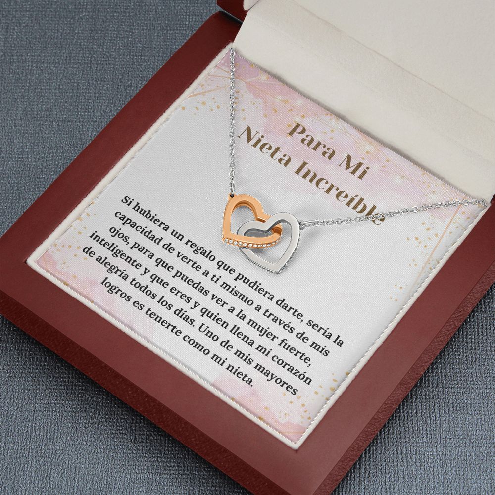 Nieta Collar Regalo Spanish Granddaughter Necklace Gift