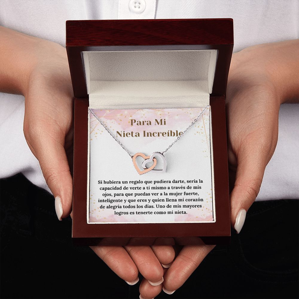 Nieta Collar Regalo Spanish Granddaughter Necklace Gift