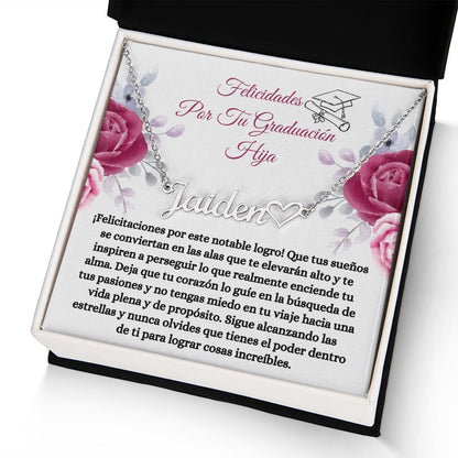 Regalo De Graduación Para Hija- Spanish Daughter Graduate Gift