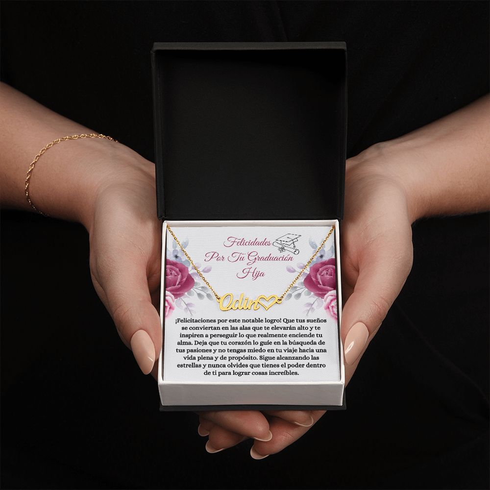 Regalo De Graduación Para Hija- Spanish Daughter Graduate Gift