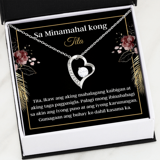 Tita Regalo Kuwintas Tagolog Auntie Necklace Gift