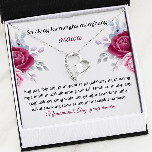 Asawa Regalo Kuwintas Filipino Wife Necklace Gift